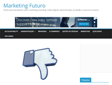Tablet Screenshot of marketingfuturo.com